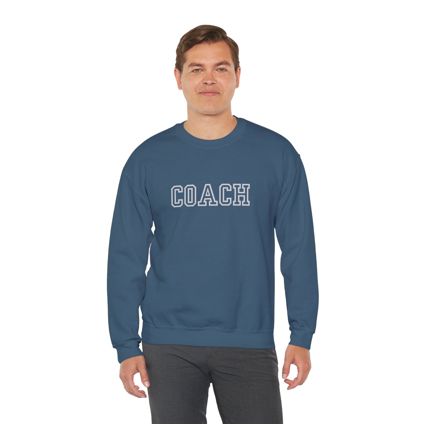 Coach Sweatshirt mit Rundhalsausschnitt