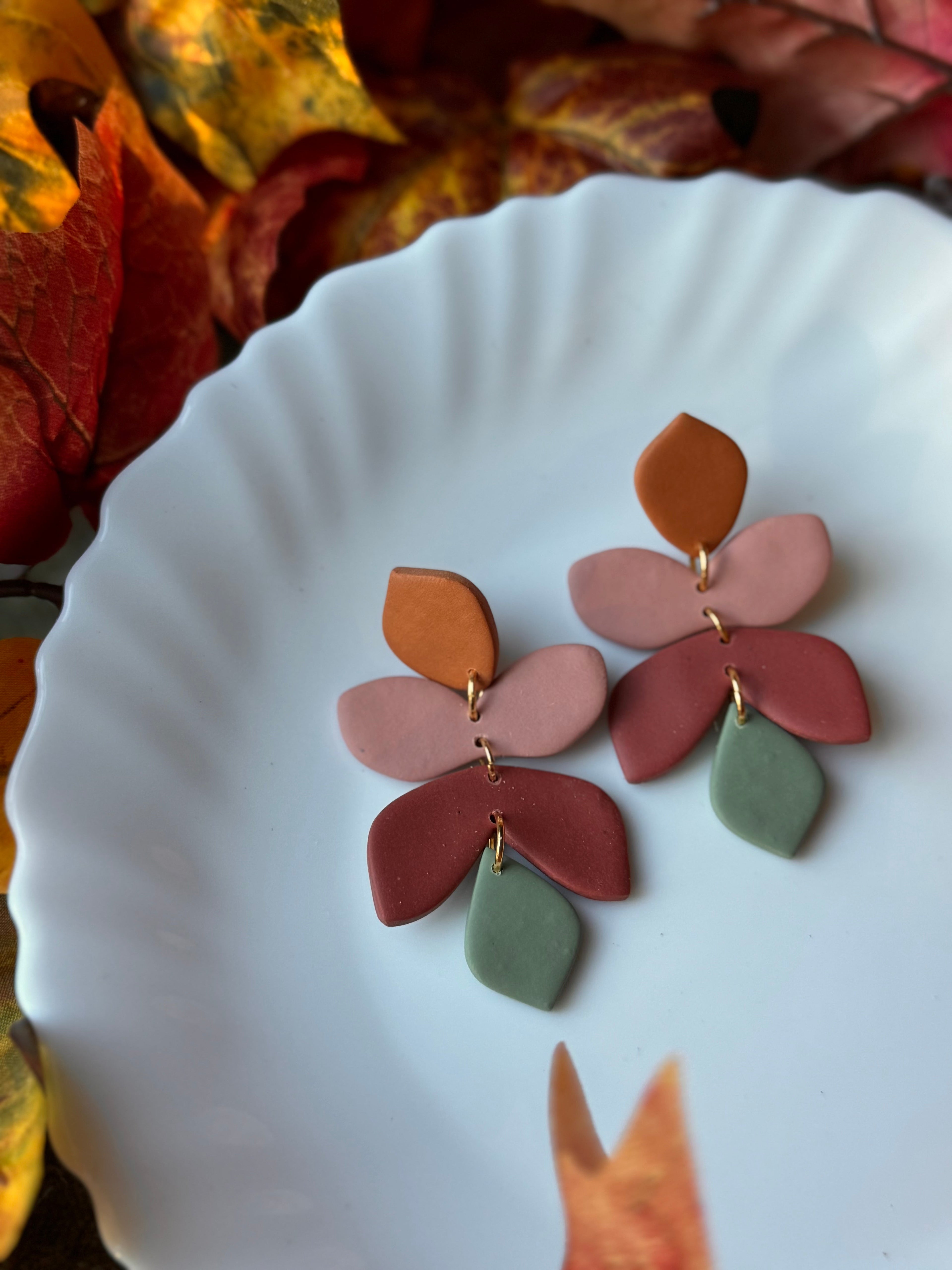 Tiff, in Autumn Color Block