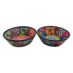 7.5" Talavera Soup Bowl | Handmade Mexican Dinnerware Talavera Bowl La Vie Bien 7.5" Talavera Soup Bowl | Handmade Mexican Dinnerware