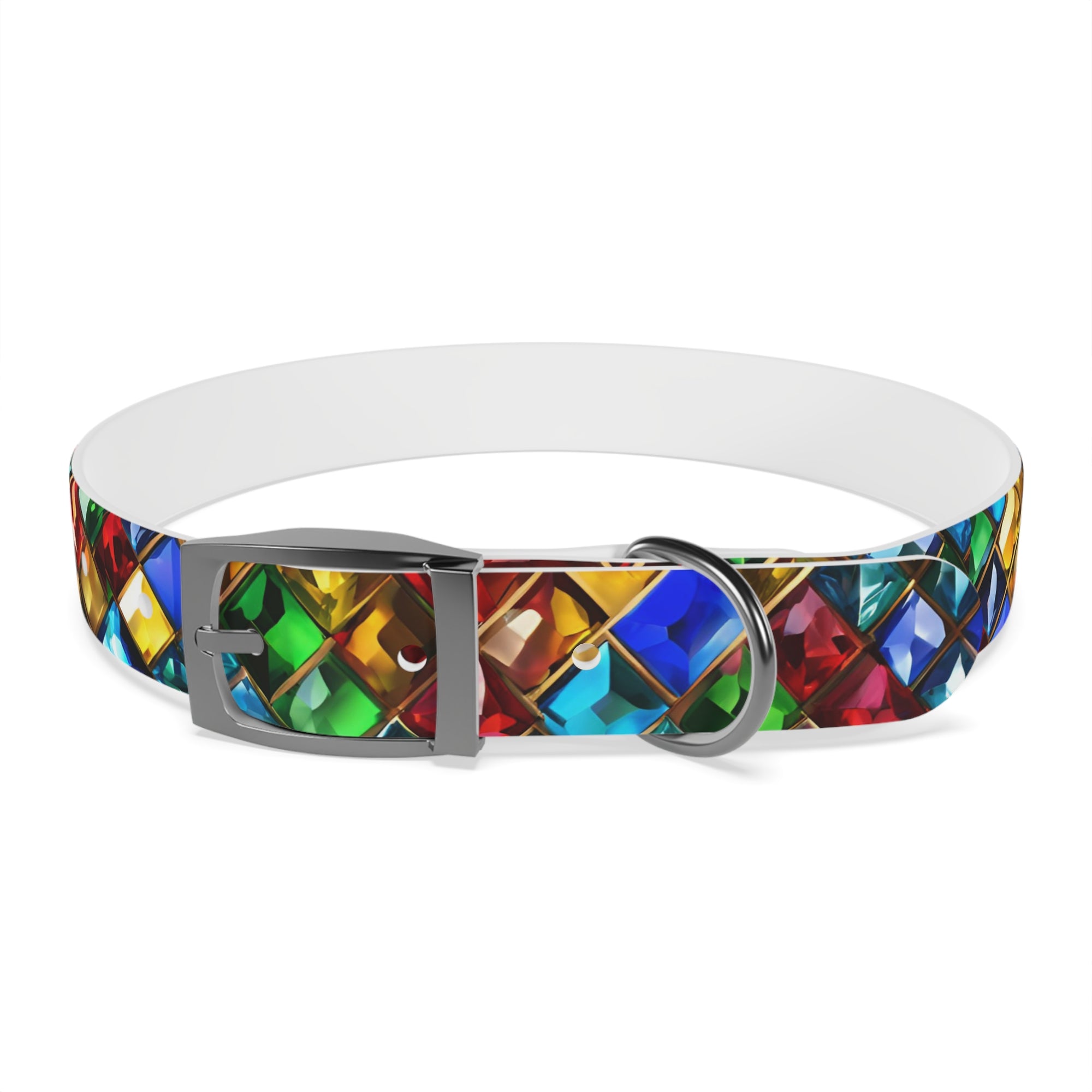 Jewel print Dog Collar