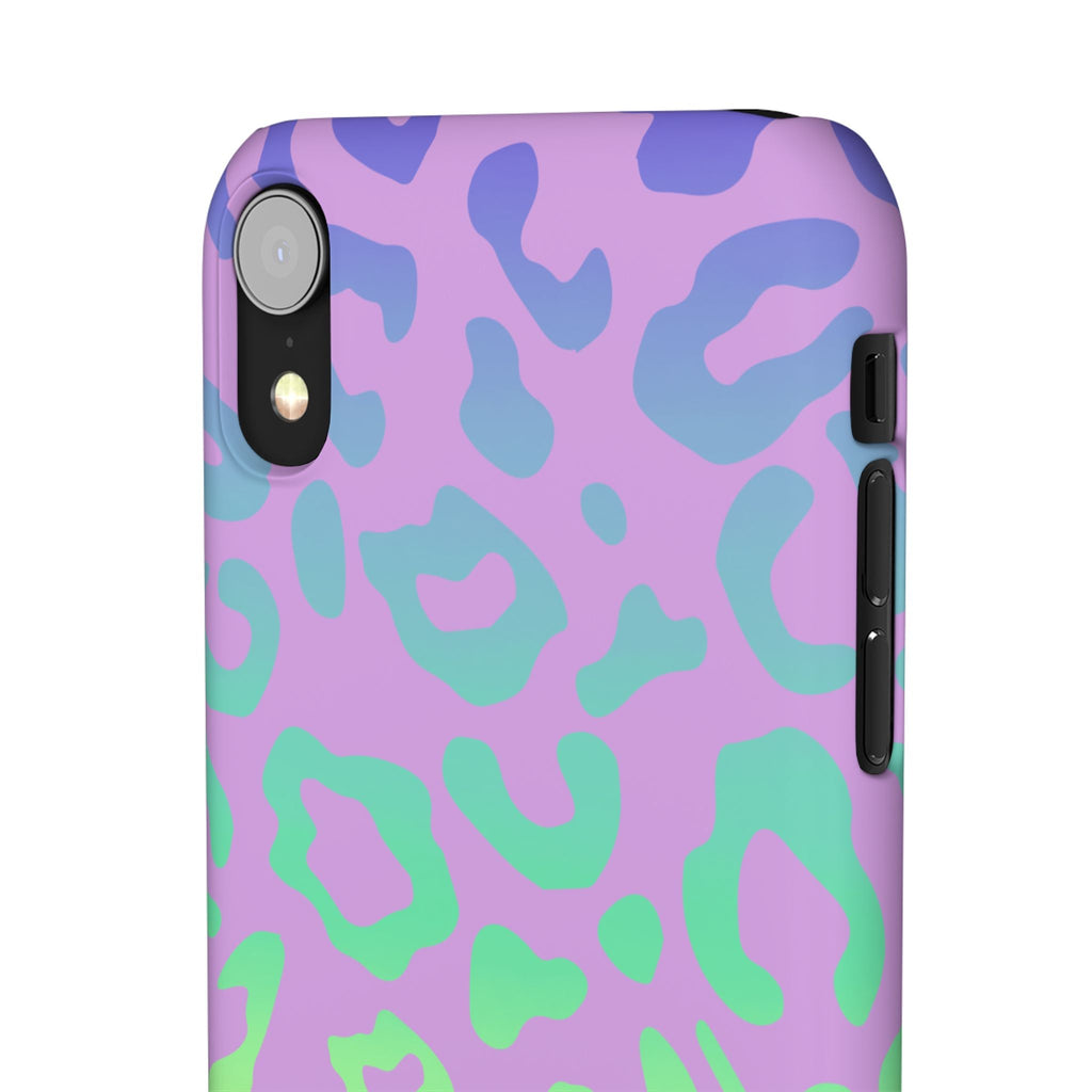 Bespattered Facade Rainbow Leopard Snap Case