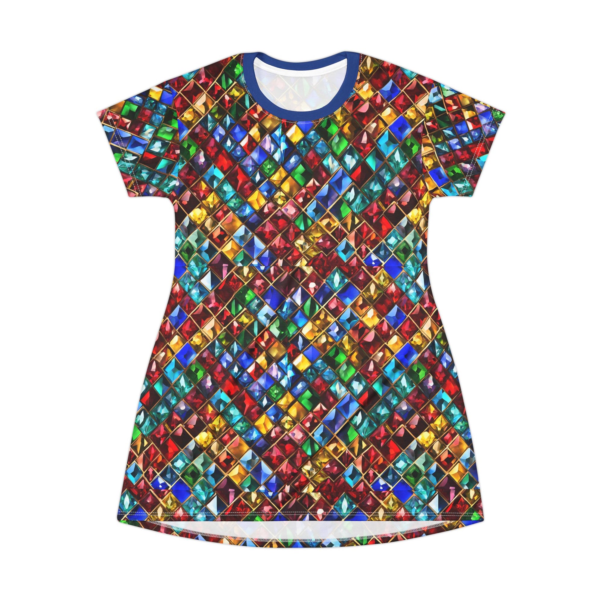Jewel Print Summer Dress