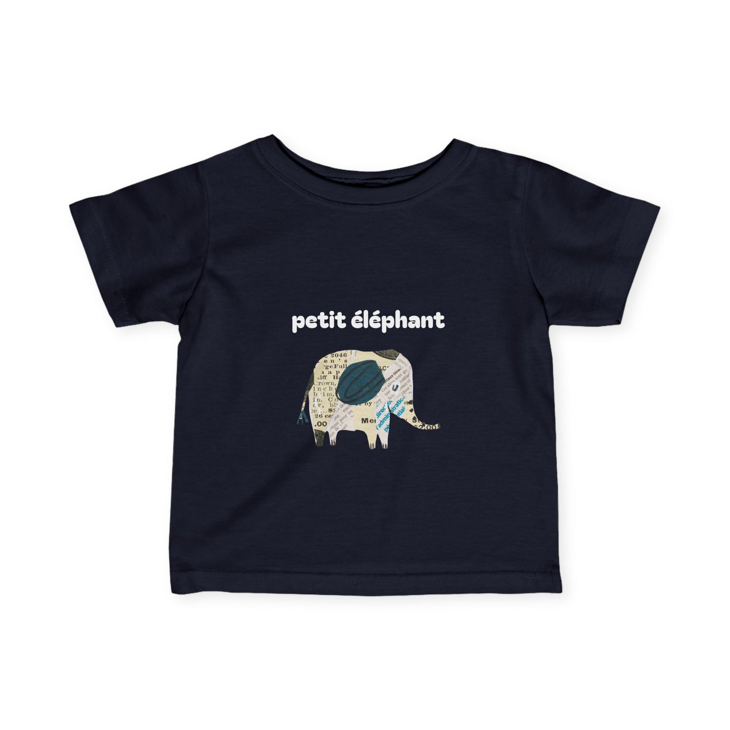 Petit éléphant Infant Fine Jersey toddler Tee