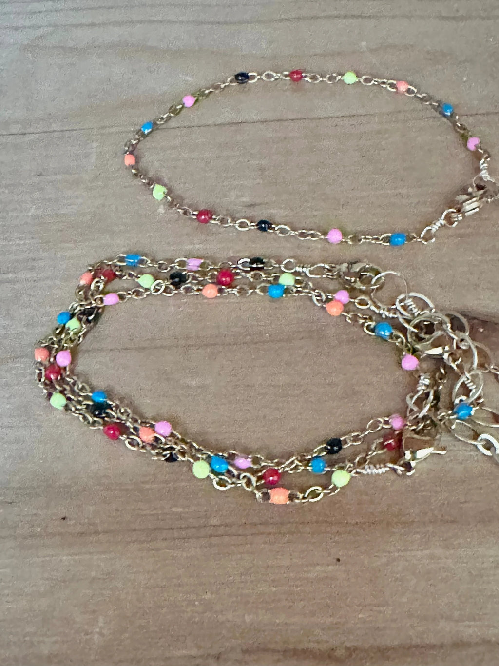 Colorful Cascade Bracelet by AdoreJules Designs