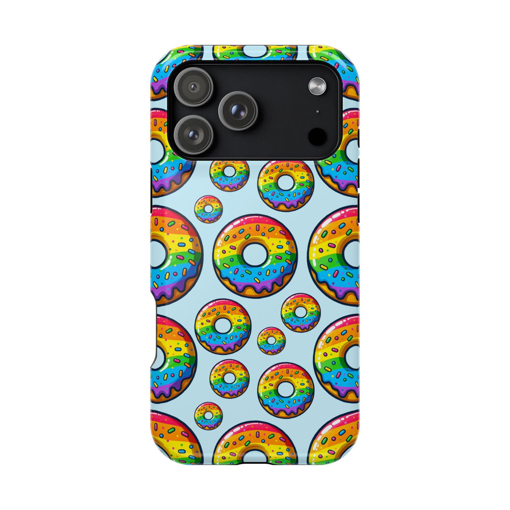 Bespattered Facade Rainbow Sprinkle Donut MagSafe Tough Case