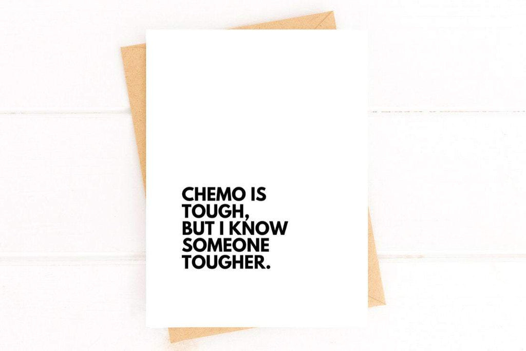 Cancer Get Well Card - Chemo Support Greeting Card