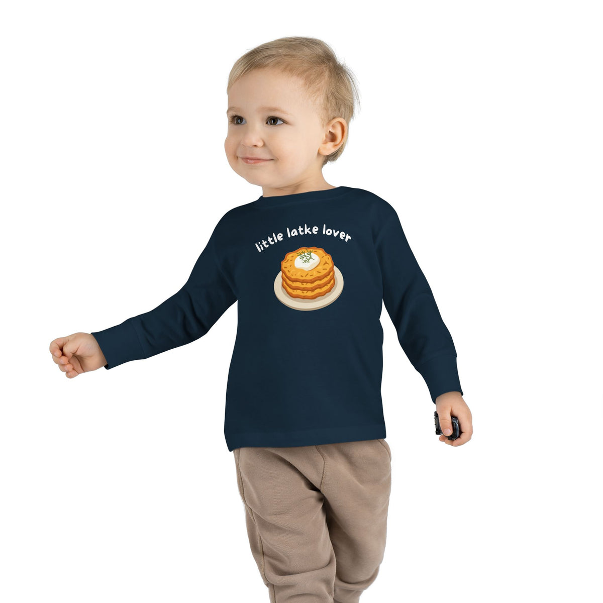 Little Latke Lover Potato Pancake Long Sleeve Tee