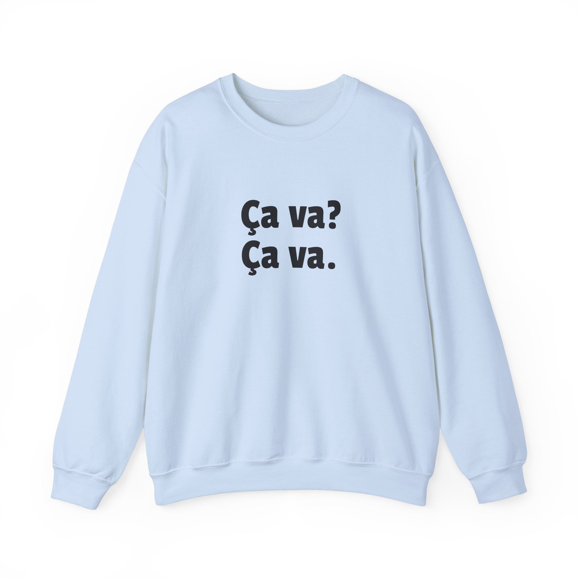 Ca va? Ca va. Unisex Crewneck Sweatshirt