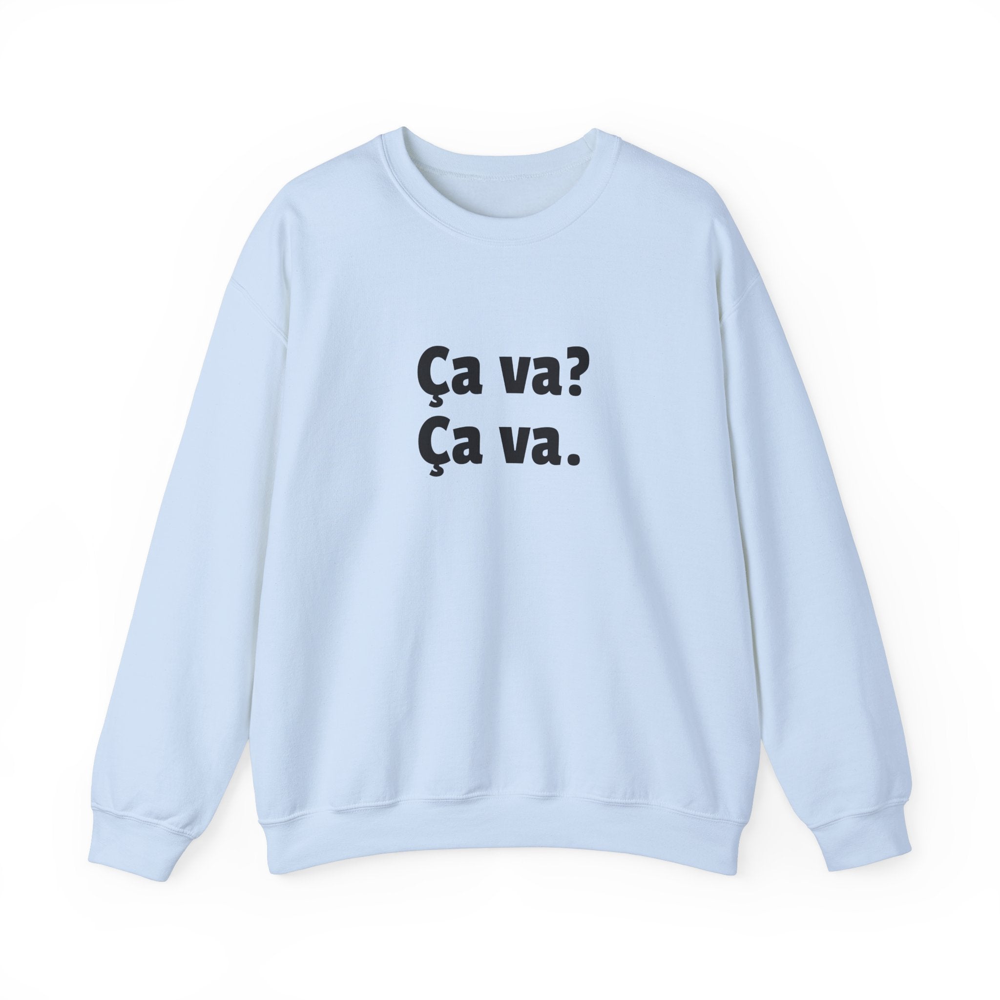 Ca va? Ca va. Unisex Crewneck Sweatshirt