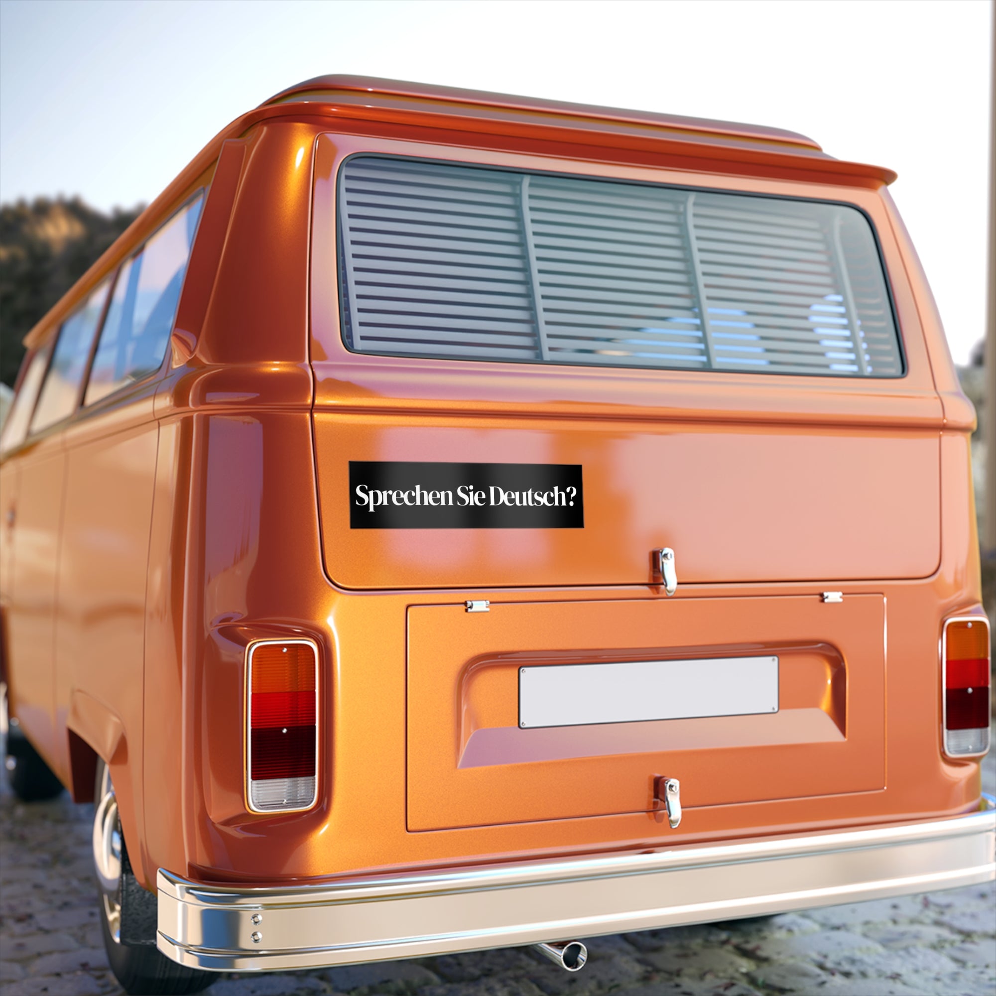 Sprechen Sie Deutsch? German Language Bumper Stickers - La Vie Bien - Accessories for car - Bumper sticker German