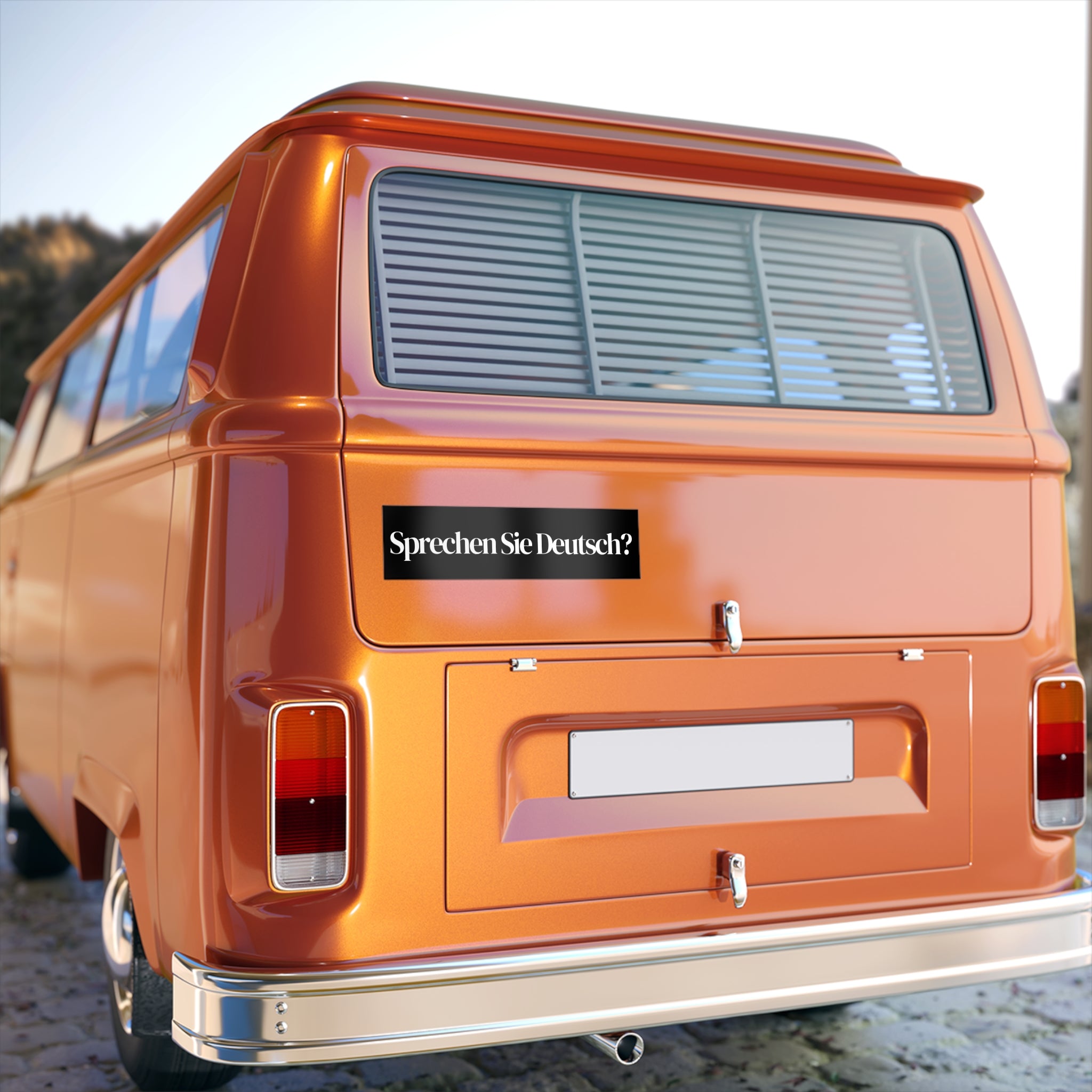 Sprechen Sie Deutsch? German Language Bumper Stickers - La Vie Bien - Accessories for car - Bumper sticker German
