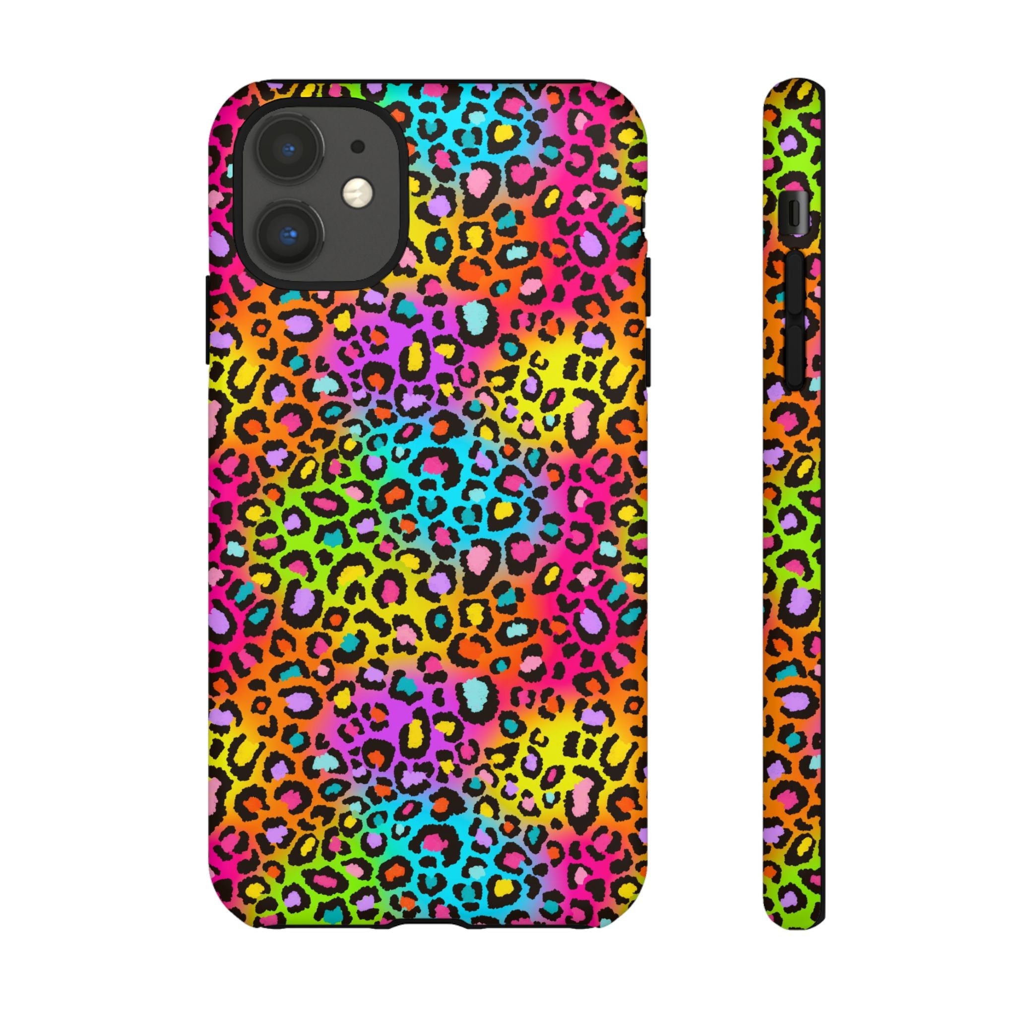 Bespattered Facade Rainbow Leopard Tough Case