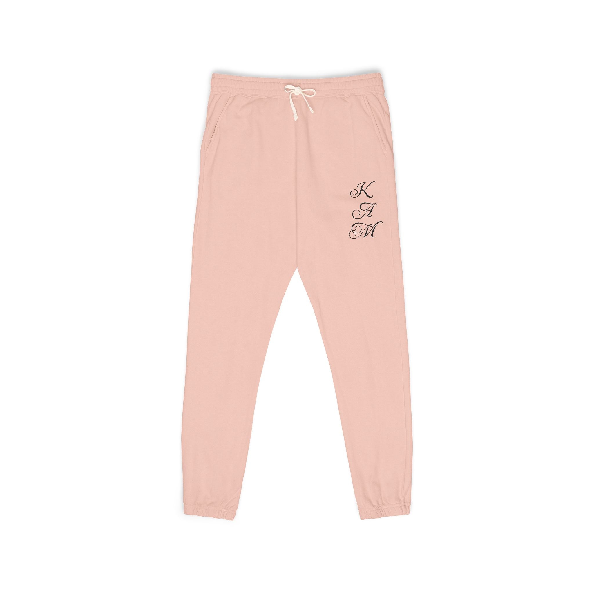 Personalized Monogram Joggers — Casual Unisex Fleece Sweatpants
