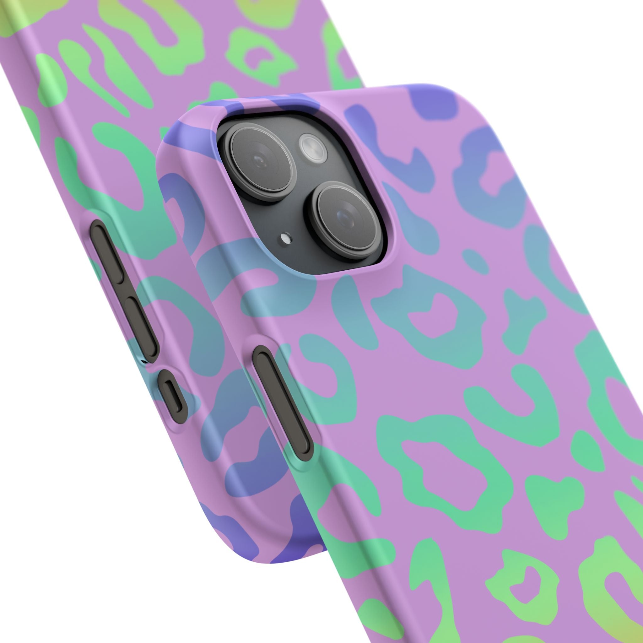 Bespattered Facade Rainbow Leopard Snap Case