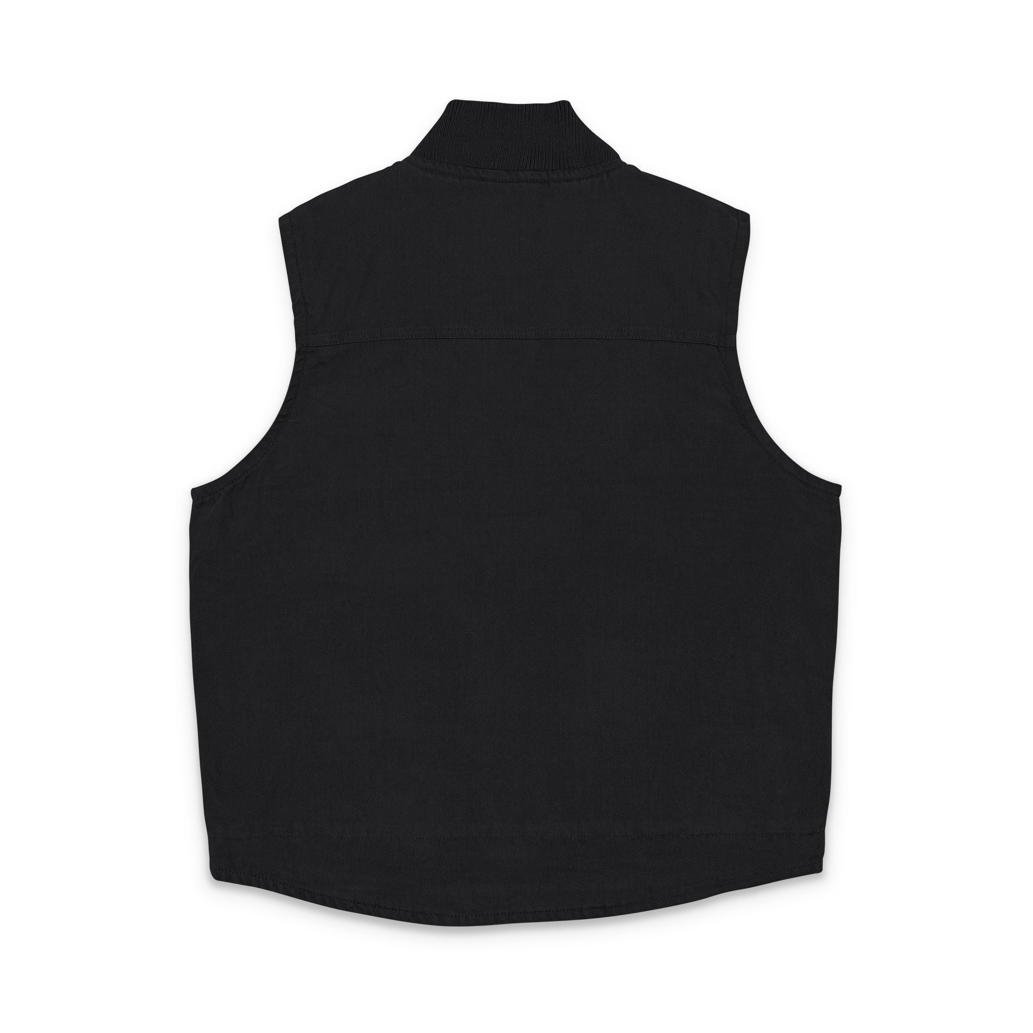 Embroidered "Opa" (Grandpa) Duck Cloth Work Vest – Durable Carpenter Style for German grandfather gifts