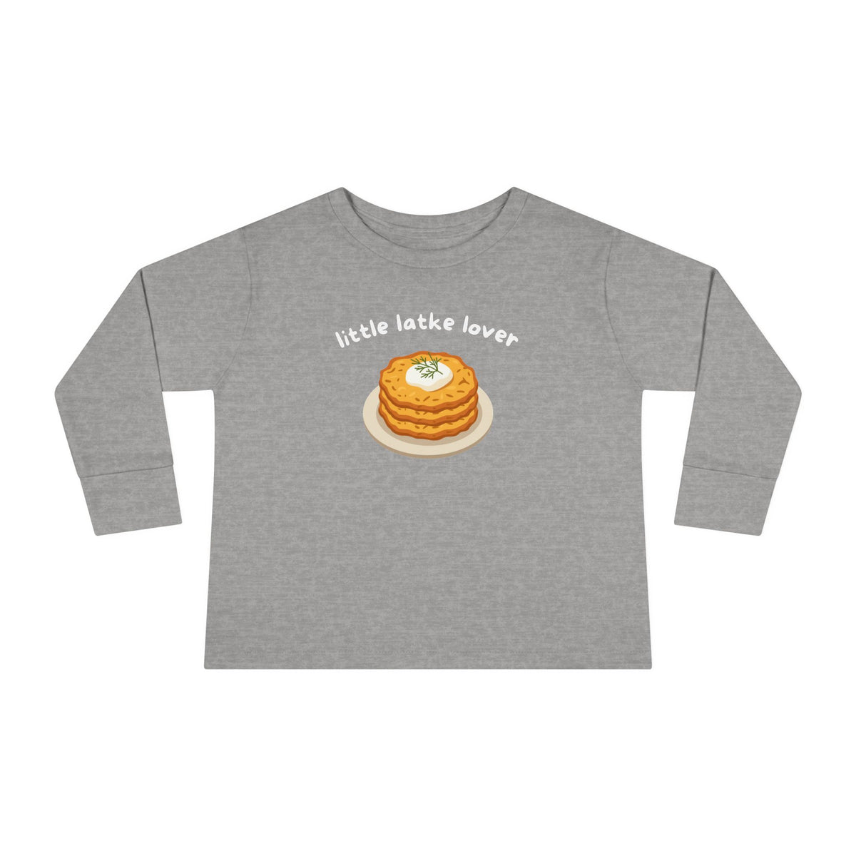 Little Latke Lover Potato Pancake Long Sleeve Tee