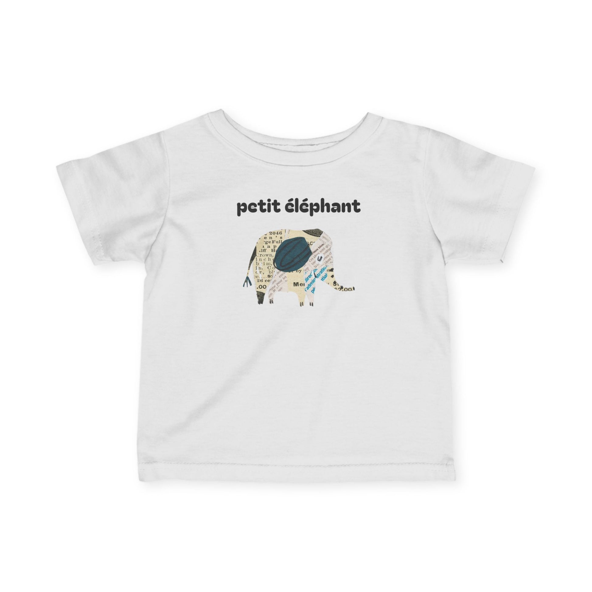 Petit éléphant Infant Fine Jersey Tee
