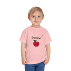Pomme Toddler Short Sleeve Tee by Printify