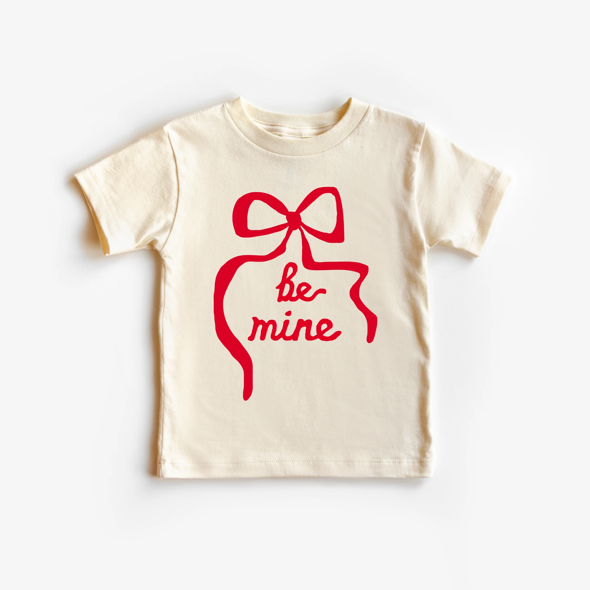 Be Mine Ribbon toddler or youth tee - Valentine's Day collection by Benny and Ray Apparel