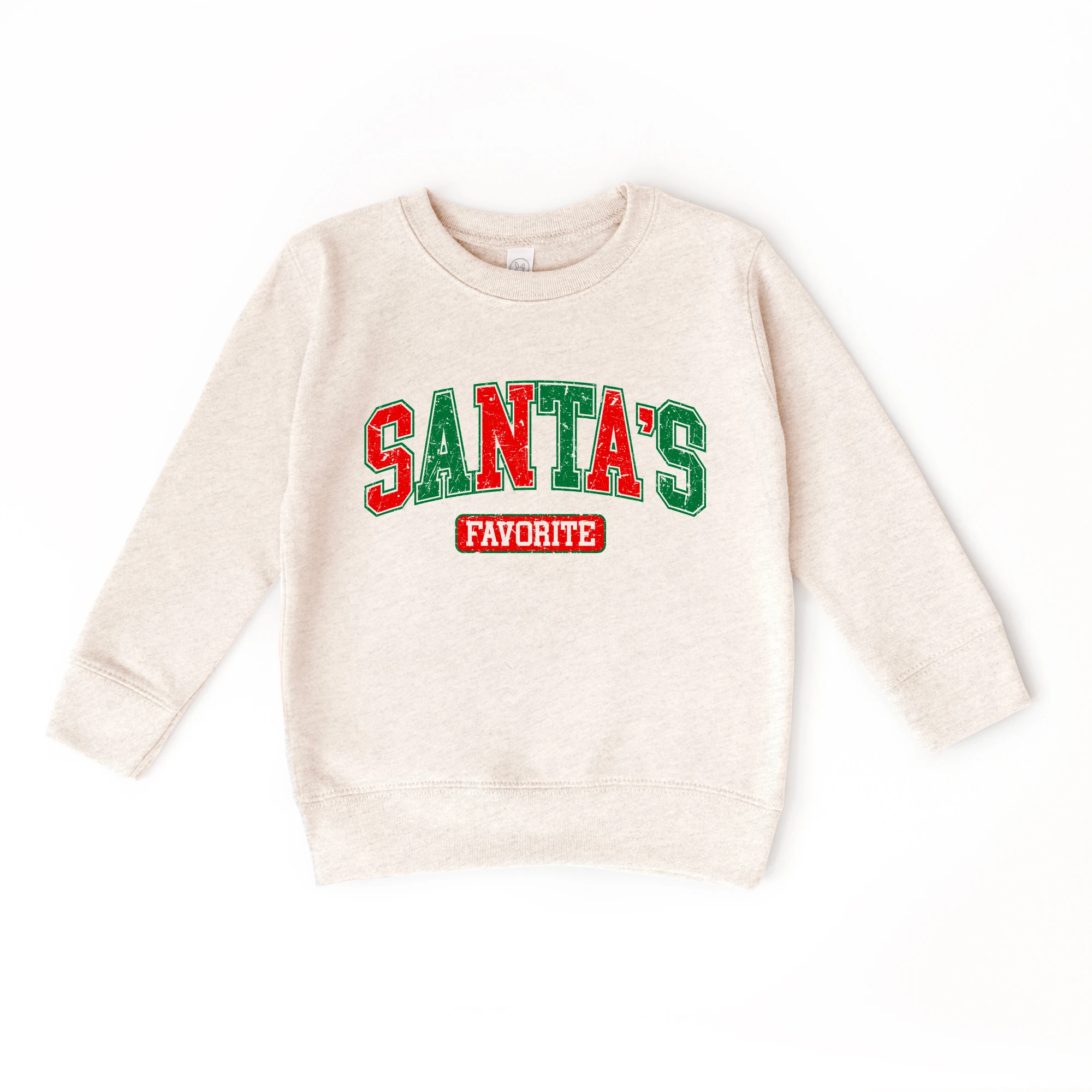 Santa's Favorite toddler and youth Sweatshirt, Christmas collection by Benny and Ray Apparel