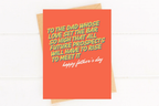 Sweet Father's Day Card for Dad From Daughter or Son by Five Dot Post