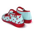 Chocolaticas® Cherry Women's Mary Jane Flat by Hot Chocolate Design