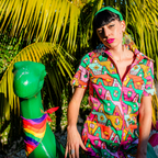 8 - Bit A - Frames Jumpsuit in Bright Day Jumpsuit La Vie Bien 8 - Bit A - Frames Jumpsuit in Bright Day