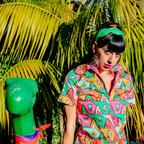 8 - Bit A - Frames Jumpsuit in Bright Day Jumpsuit La Vie Bien 8 - Bit A - Frames Jumpsuit in Bright Day