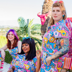 8 - Bit A - Frames Jumpsuit in Pretty Pastel Jumpsuit La Vie Bien 8 - Bit A - Frames Jumpsuit in Pretty Pastel