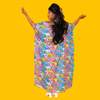 8 - Bit A - Frames Pocket Caftan in 2 options Caftan La Vie Bien 8 - Bit A - Frames Pocket Caftan in 2 options