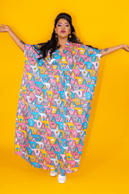 8 - Bit A - Frames Pocket Caftan in 2 options Caftan La Vie Bien 8 - Bit A - Frames Pocket Caftan in 2 options