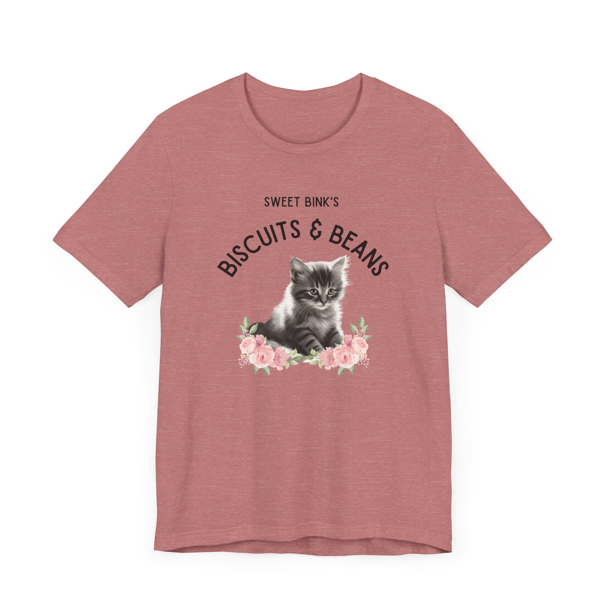 Sweet Bink's Biscuits and Beans cat tee