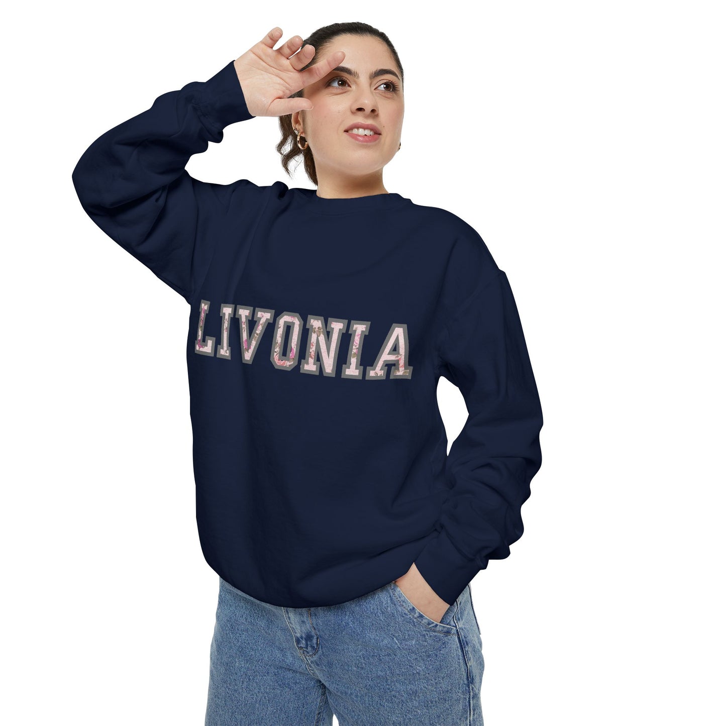 Livonia Sweatshirt (Personalize with your own city name!)