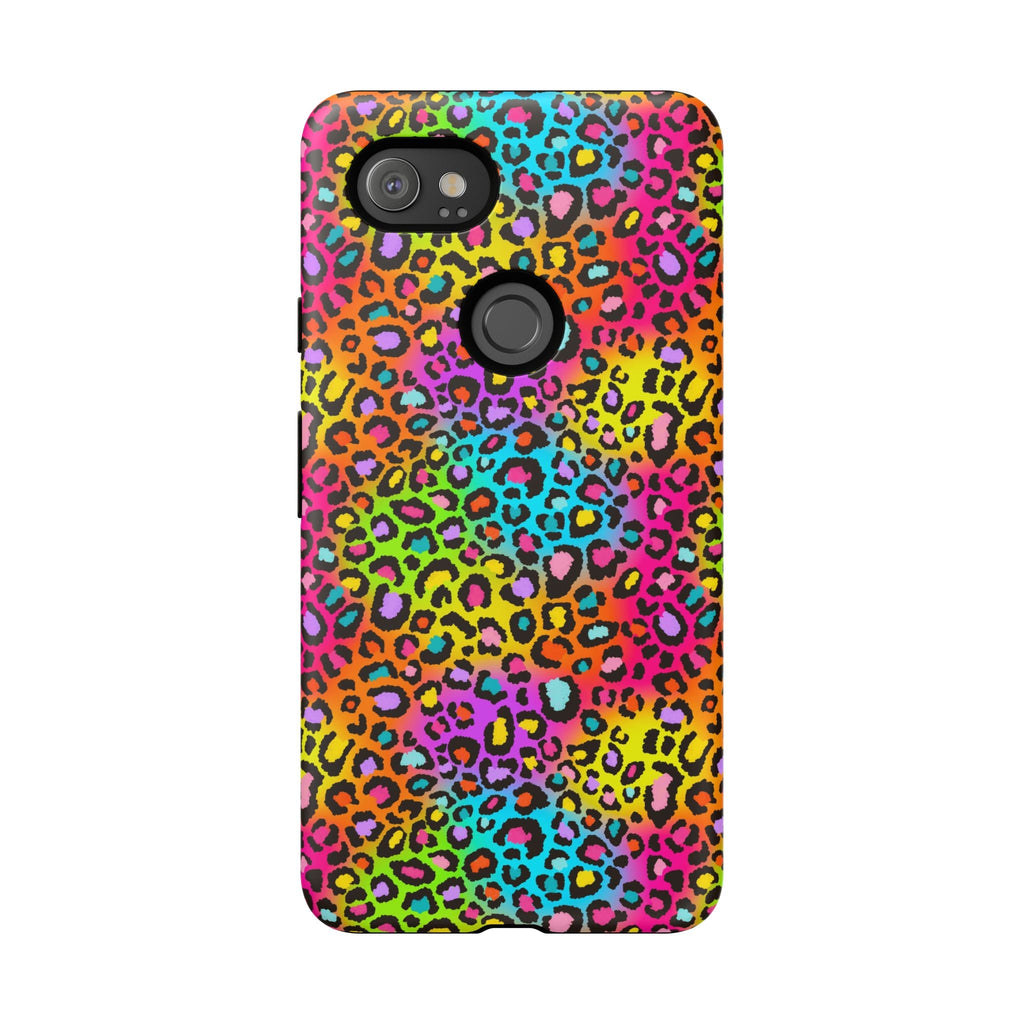 Bespattered Facade Rainbow Leopard Tough Case
