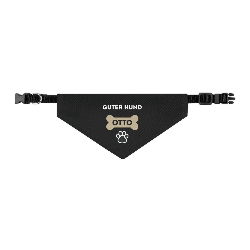 Guter hund German Personalized Black Dog bandana