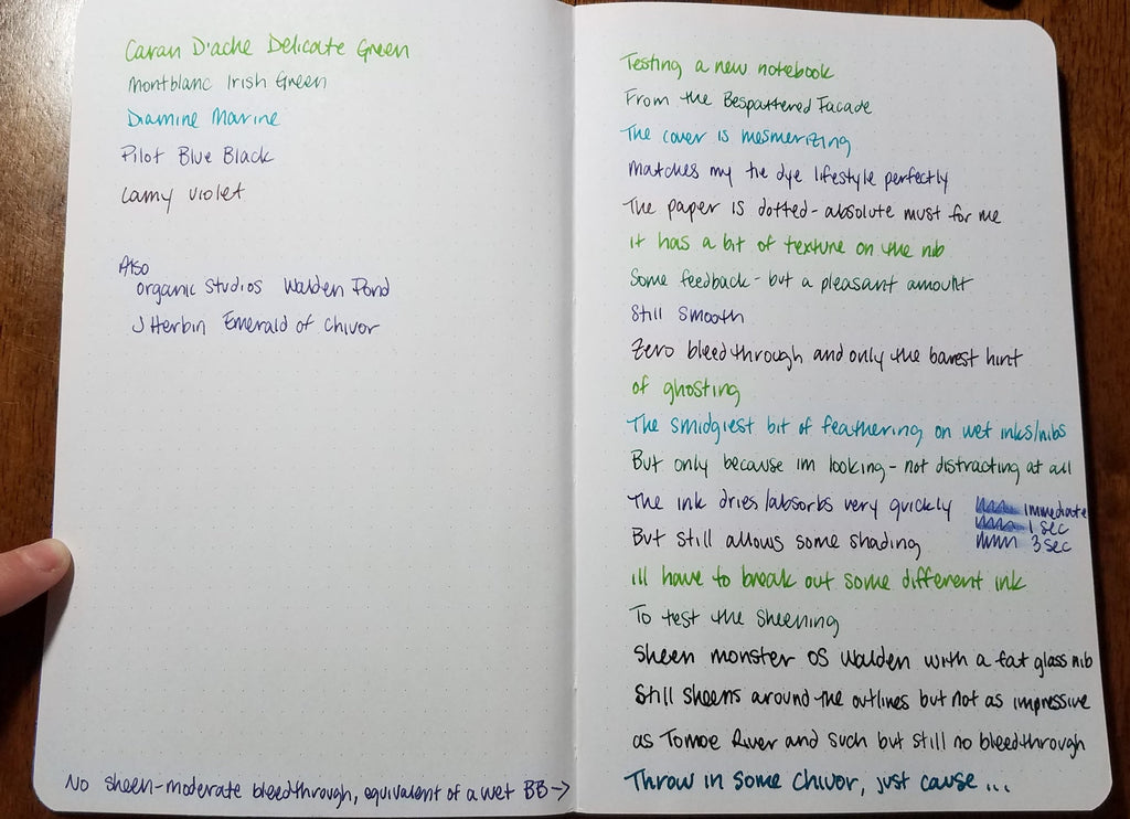 Bespattered Facade "Rainbow" Notebook