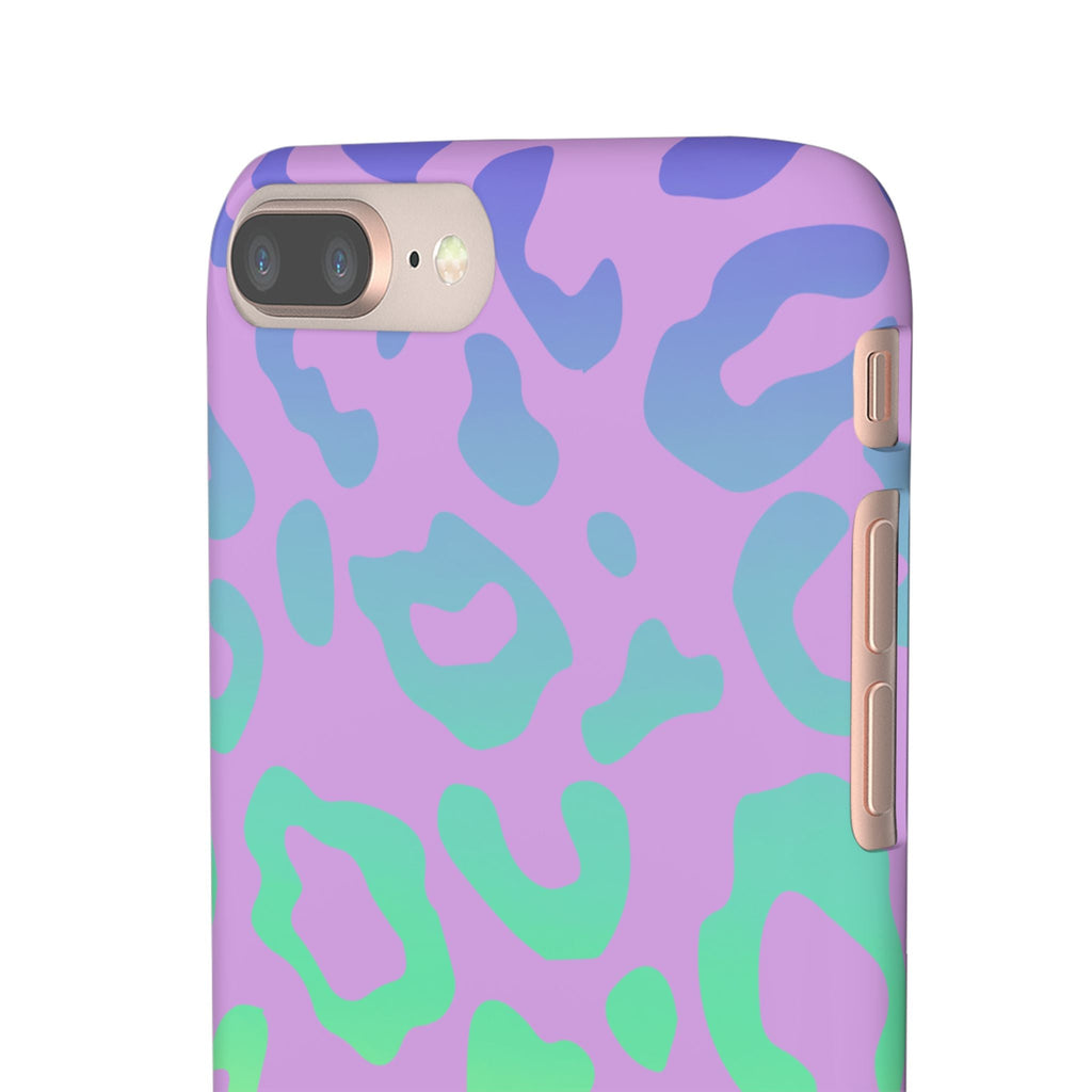 Bespattered Facade Rainbow Leopard Snap Case
