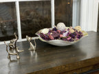 Vibhsa Dog Cat & Elephant Ring Holders Set - Silver