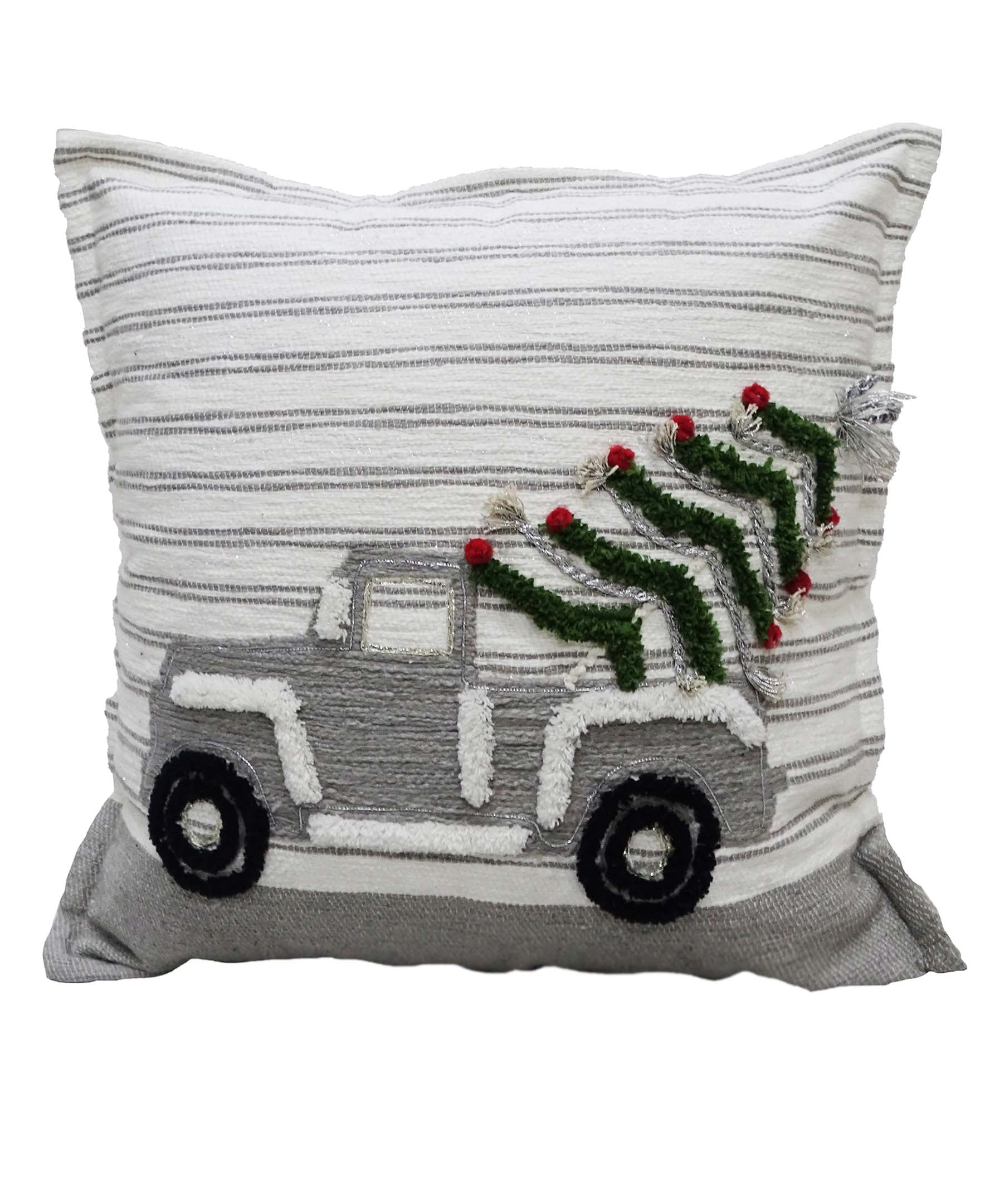 Vibhsa Christmas Decorative Throw Pillow 20"x20"