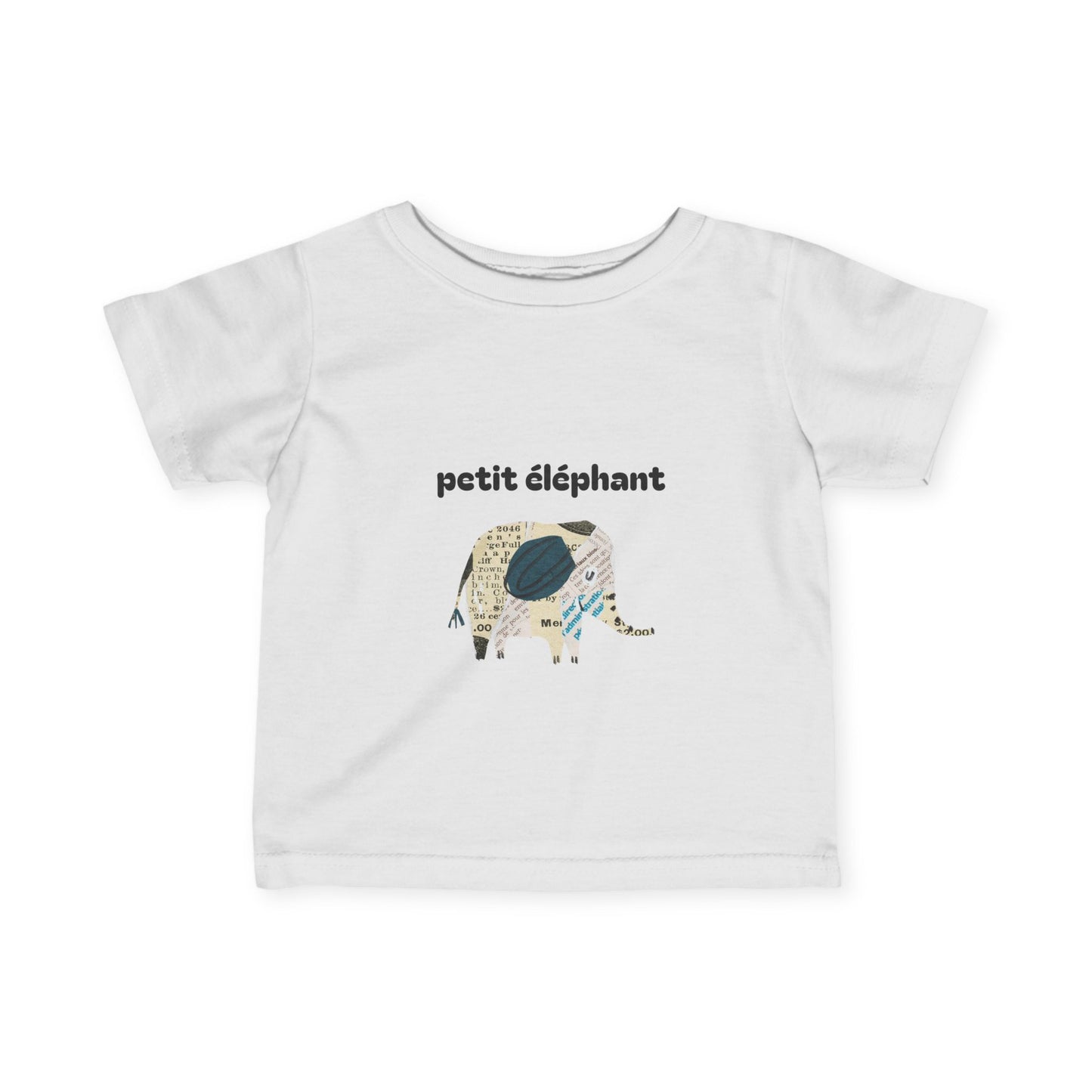 Petit éléphant Infant Fine Jersey toddler Tee