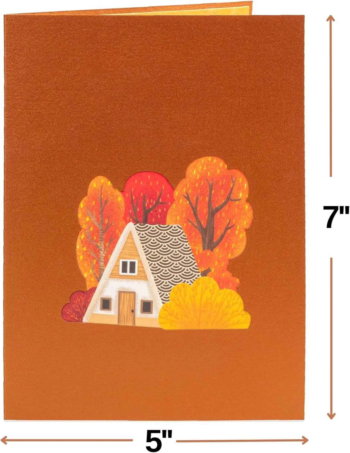 Fall Foliage Popup Card by Paper Love