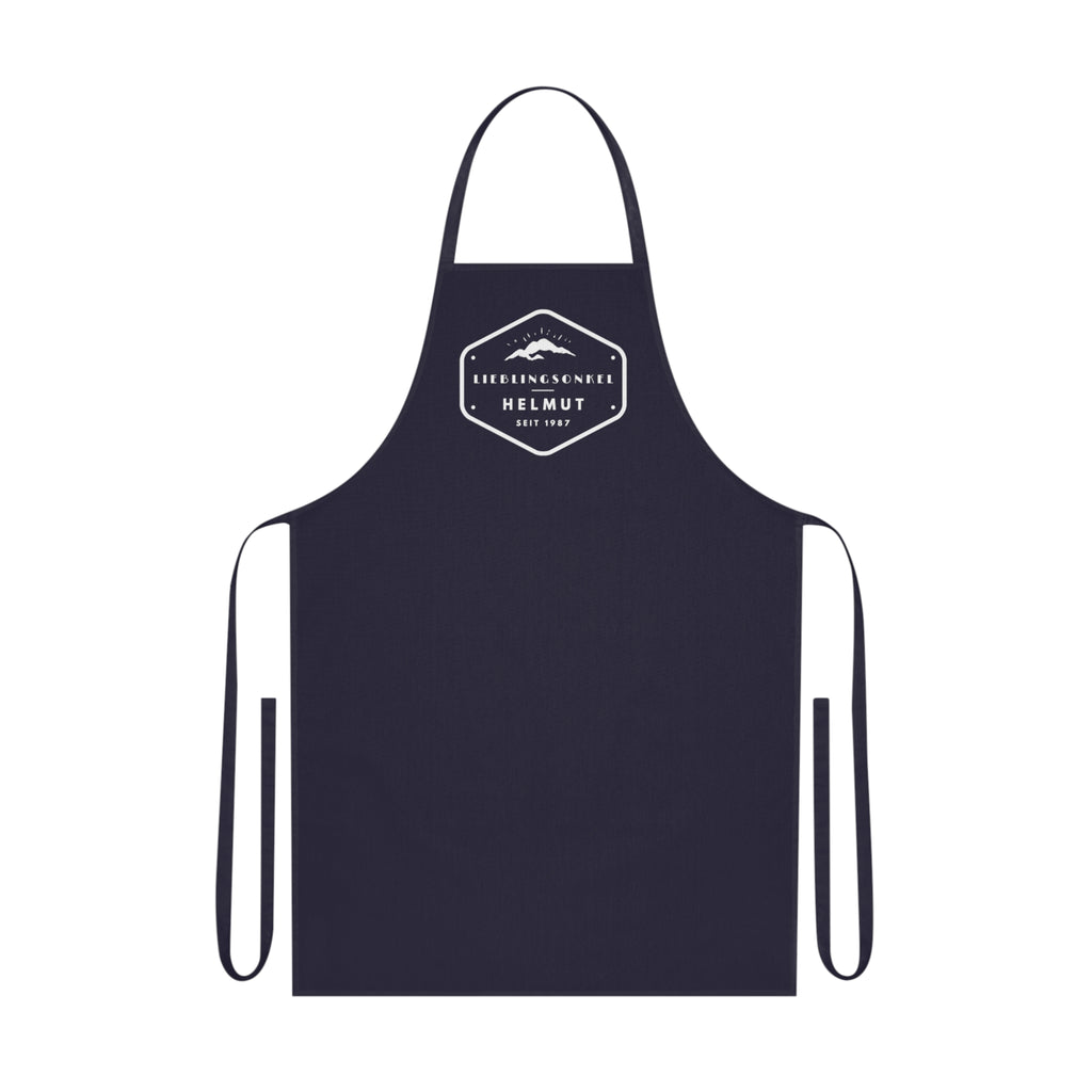 Customizable Lieblingsonkel Cotton Apron for German Uncle