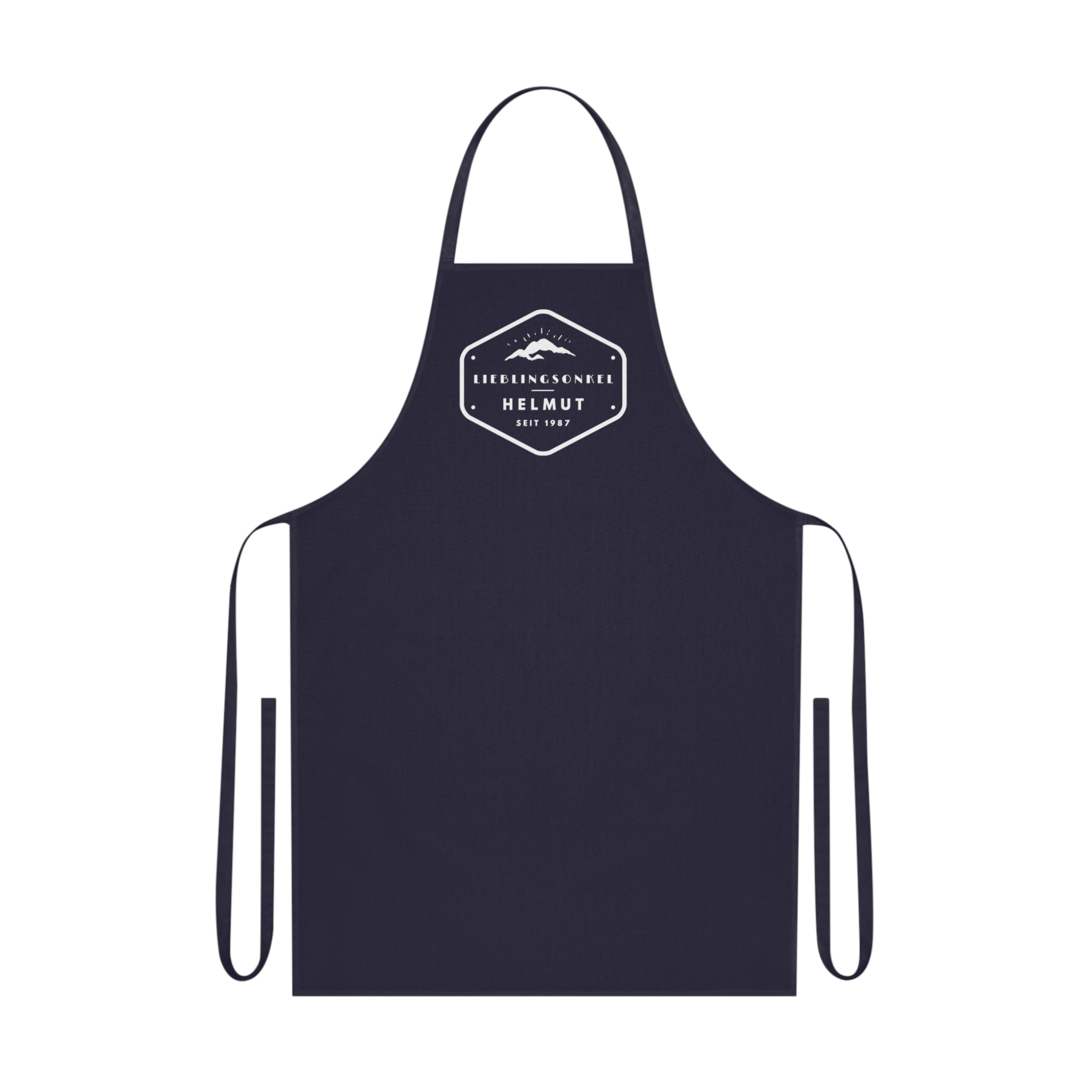Customizable Lieblingsonkel Cotton Apron for German Uncle