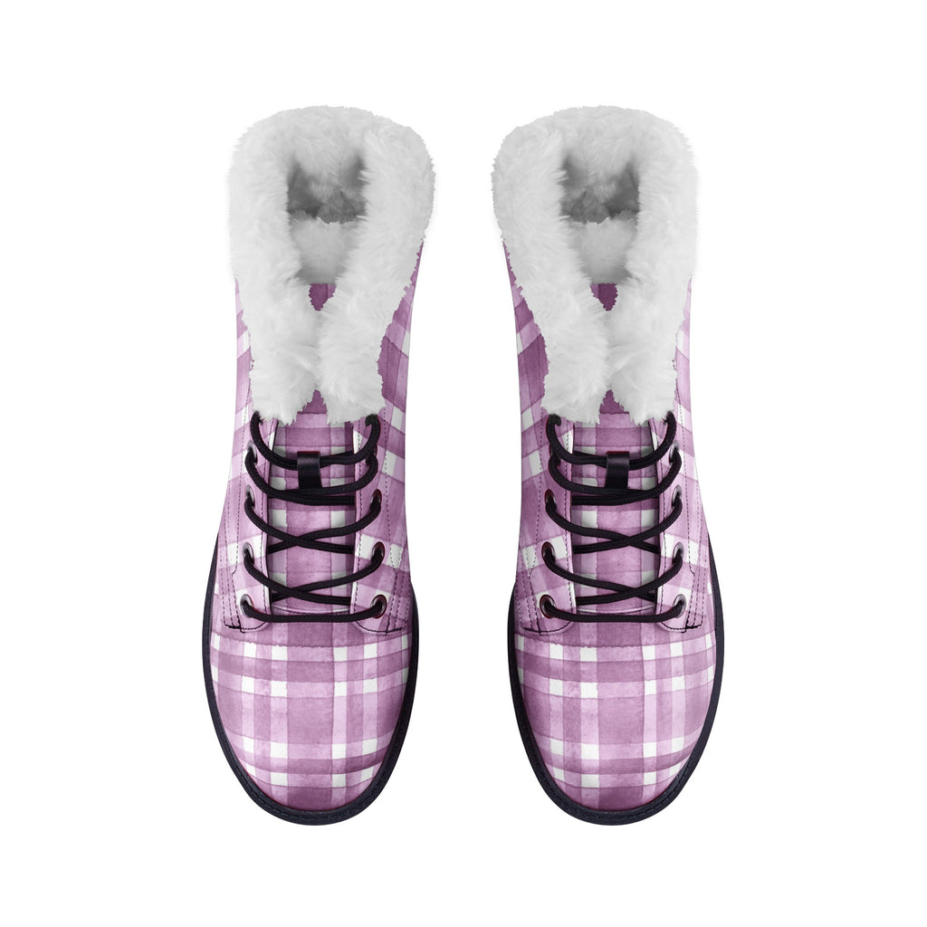 Unisex Lace Up Winter Boots Fashion Comfort Chukka Boots