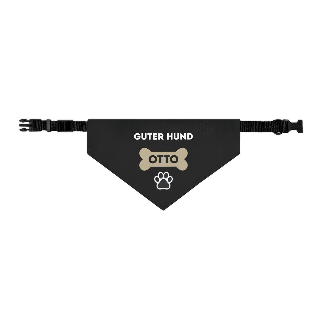 Guter hund German Personalized Black Dog bandana