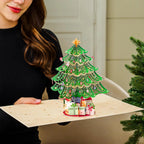 Christmas Tree Pop Up Card with Keepsake Gift by Paper Love