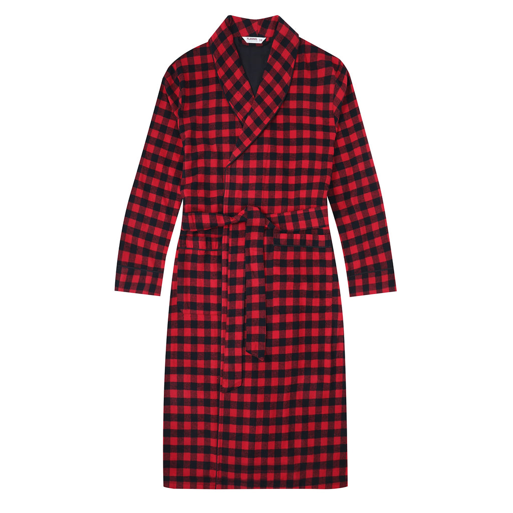 Flannel People Men's Flannel Robe