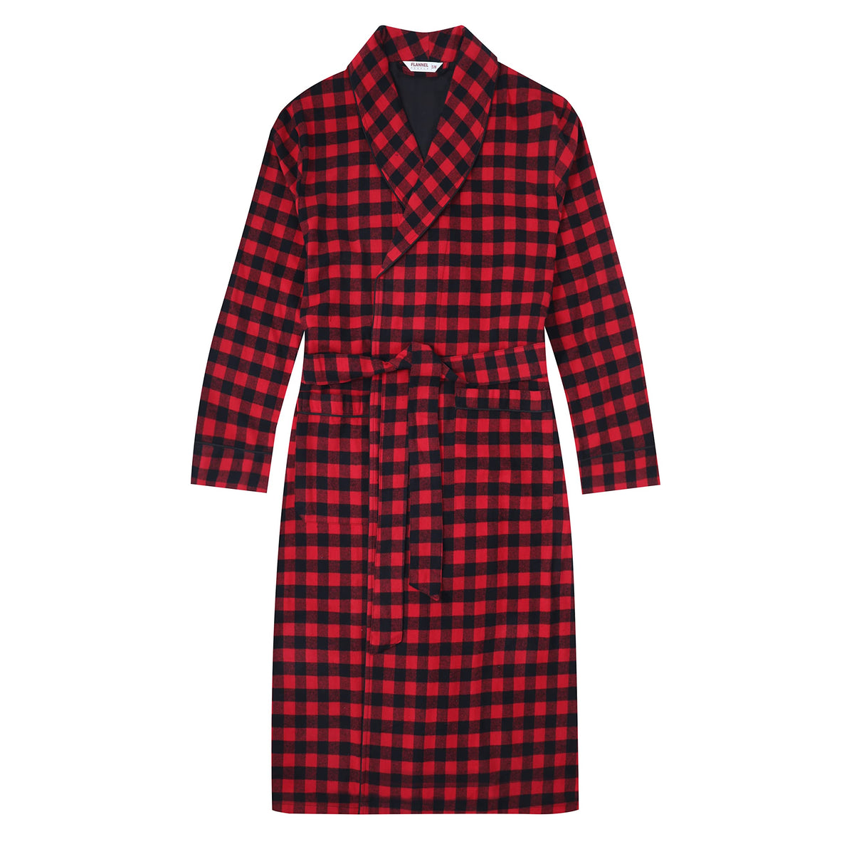 Flannel People Men's Flannel Robe