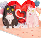 Purrfect Love Frndly Pop Up Card - 8"x6" by Paper Love