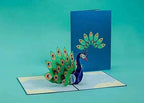 Peacock Pop Up Card by Paper Love